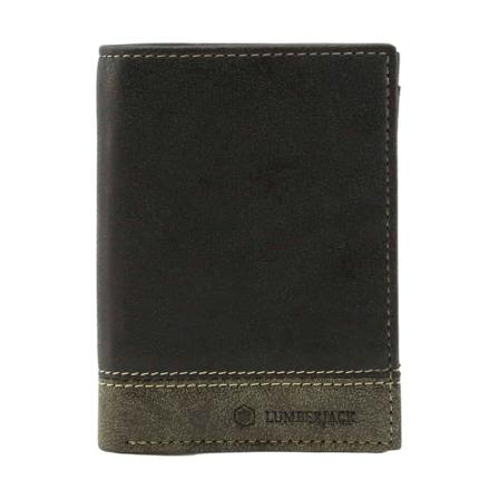 Lumberjack Wallet , Zwart , Heren , Maat: ONE Size Portefeuilles