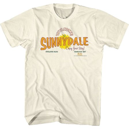 Velkommen til Sunnydale Buffy The Vampire Slayer T-shirt