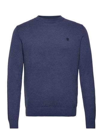 Jprbluray Cashmere Knit Crew Neck Noos Blue Jack & J S