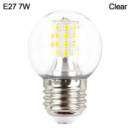 LED Lyspære Pendelpærer E27 7WCLEAR CLEAR