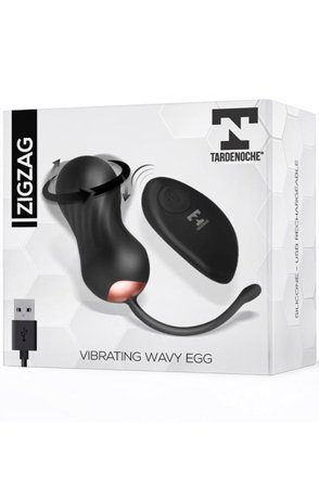 Kjøp Zigzag Vibrating Egg With Remote Control - Vibrerende egg | God pris