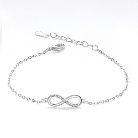 Dame Infinity Symbol Armbånd, Simple Smykker