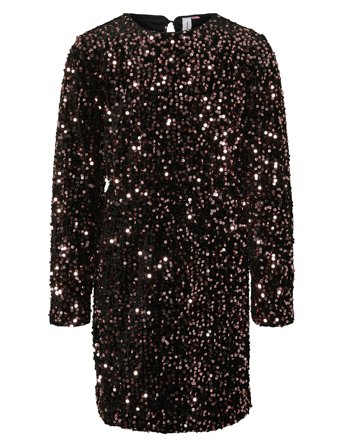 Vero Moda Girl | Vmbella Sequin Ls Short Dress Jrs Girl | 152