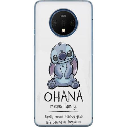 OnePlus 7T Genomskinligt Skal Stitch Ohana