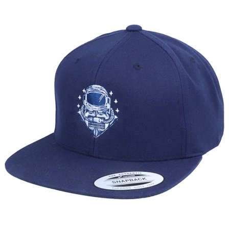 Iconic - Ble snapback Czapka Z Daszkiem - Space Astronaut Navy Snapback @ Hatstore