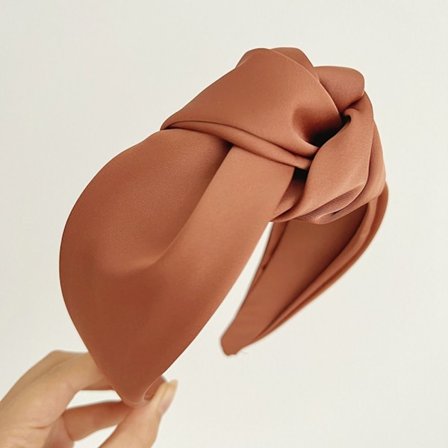 Hårbøyle Dame pannebånd ORANSJE