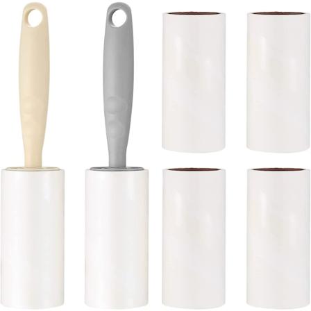 6-osainen hiustarra Repäistävä pölypaperi villan poistamiseen Clo