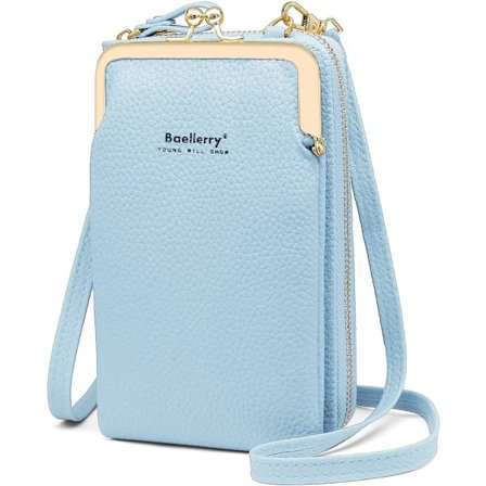 Matkapuhelinlaukku Naisten Lompakko PU Nahkainen Matkapuhelinpussi Crossb