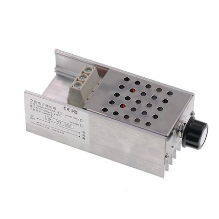 10000W 110-220V SCR Motorhastighedsregulator Voltregulator Dimmer Termostat js