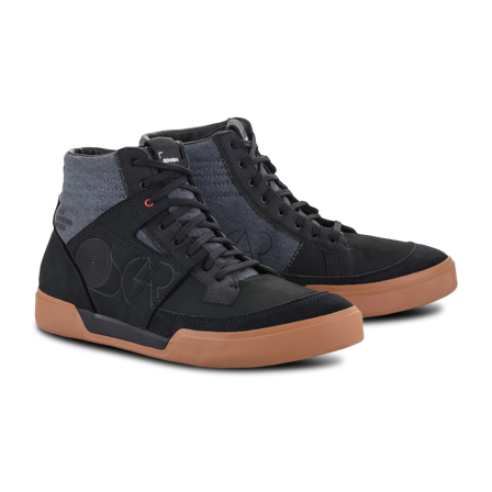 Alpinestars Grange MC Shoes Black/Mood/Indigo 40.5