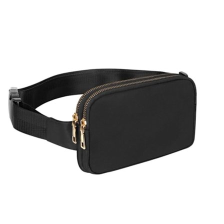 Midjevesker Fanny Pack SVART
