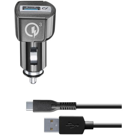 Cellularline - Lader for bil CBRHUKITQCTYCK Svart