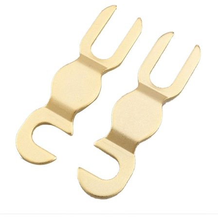 HiFi Audio Högtalare Bindningspost Brygga 5N KTV Högtalarkabel Jumper U-Gaffel Audio Terminalanslutning-B