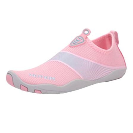 Utomhusvattenskor Snabbtorkande barfotastrumpor med cap med dräneringshål pink 45