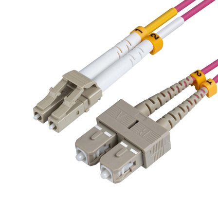 MicroConnect nettverkskabel - 1 m - fiolett erica
