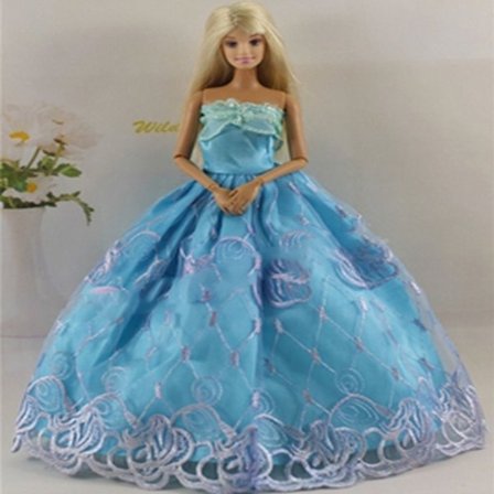 Docka Bröllopsklänning Docka Kjol 7 7