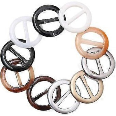 Pyöreät Elegantit Paitapidikkeet Huivipidikkeet Renkaat Huivit T-paita Pidike Rengas Hartsi Vaaterengas T-paita Pidike Huivit Solki Vaaterengas Kääre 