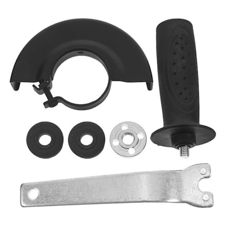 6 st Vinkelslip Tillbehör Skiftnyckel Metall Låsmutter Skyddskåpa Borromvandling Vinkelslipverktyg Kompatibel med Milwaukee Makita