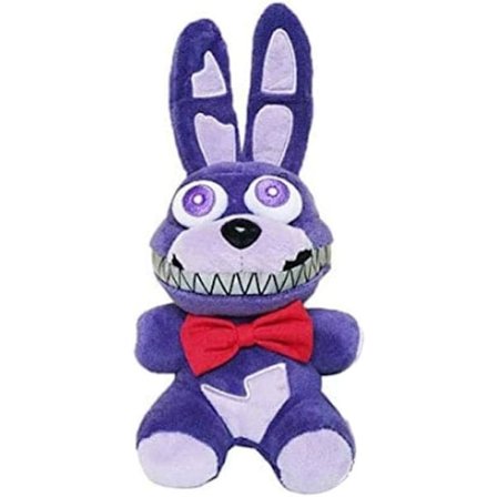 Nightmare Bonnie Plyschleksak Fylld Djurdocka Fan Made Plyschleksaker för Pojke Flicka Plyschpresent