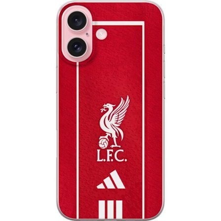 Kompatibelt Mobilskal till Apple Apple iPhone 16 Juventus fotboll Cristiano Ronaldo svart vit rosa bakgrund