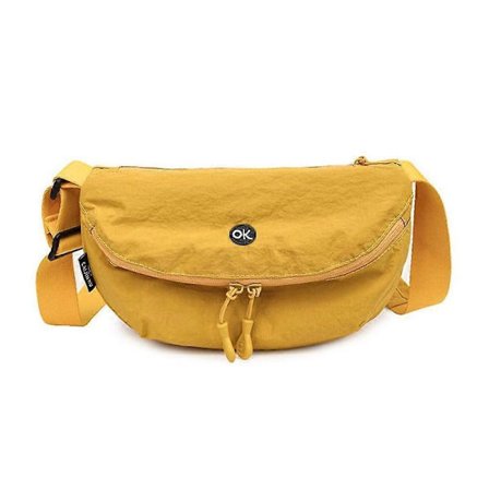 Casual Crossbody Veske dumpling veske horisontal skulderveske for kvinner