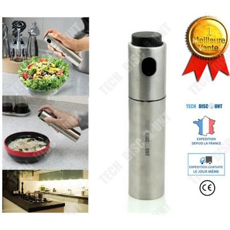 Vaporisator - TD - Rostfritt stål - 100mL - Silver - Praktisk och hållbar