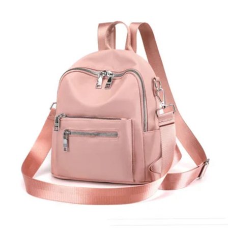 Liten Ryggsäck Dam 2021 Nya Vattentäta Axelväskor i Nylon Vintage Europeisk Casual Resväska Mochilas Para Mujer~04026