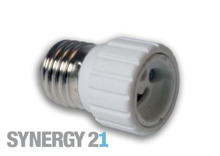 SYNERGY 21 LED Adapter für LED-Leuchtmittel E27->GU10