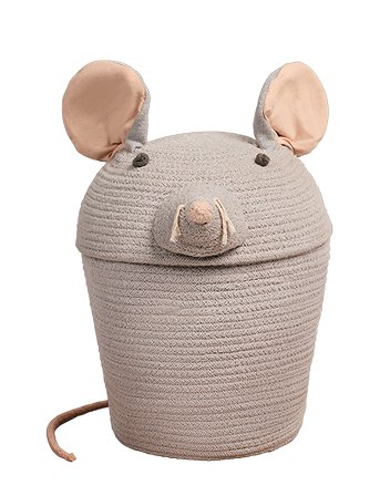 Basket Renata The Rat Lorena Canals Grey