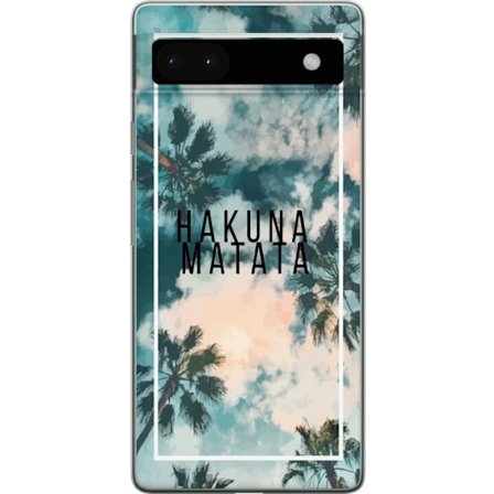 Yhteensopiva Puhelinkuori Google Google Pixel 6a Hakuna Matata
