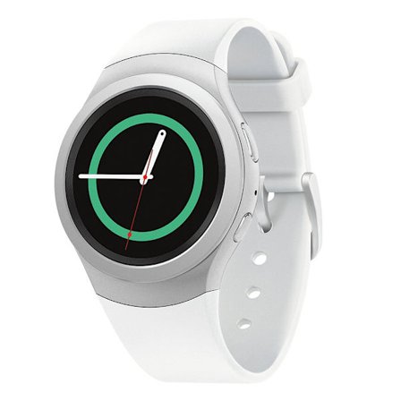 Vit Fantek-band för Samsung Gear S2 - Sport Style Mjukt Silikonersättningsband Fungerar för Samsung Gear S2 Smart Watch SM-R720 S