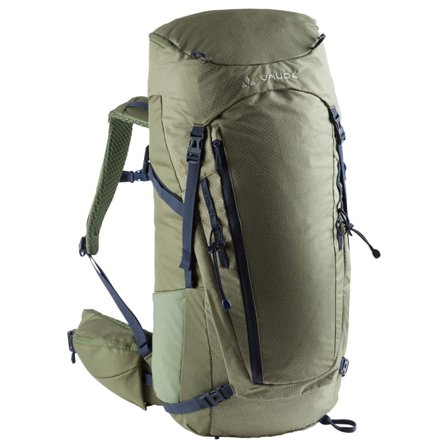 VAUDE Asymmetric 42+8 hiking backpacks Green OneSize