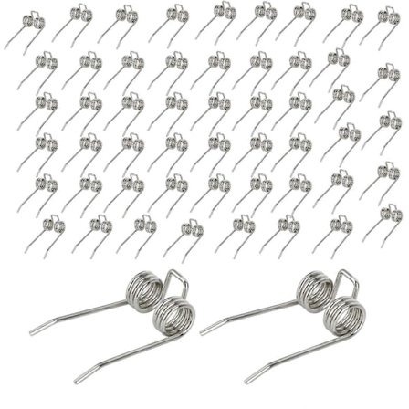 54 stk. udskiftningsrivefingre til Greenworks 29272 27022 2500600G stålplænelufterdele