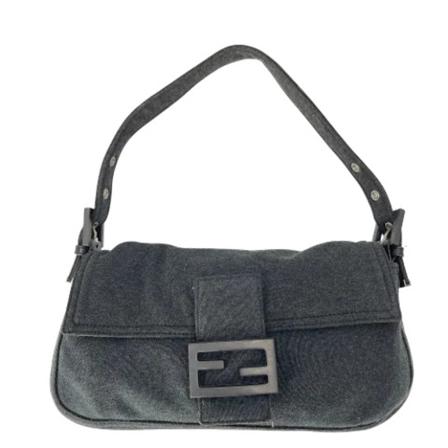Fendi Vintage - Vintage Väskor - Grå - Dam - Storlek: One Size, Dam, Storlek: ONE SIZE