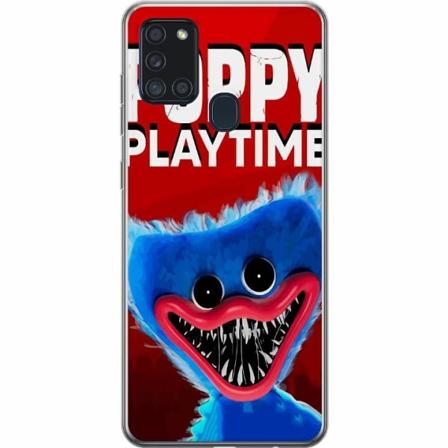 Samsung Galaxy A21s Genomskinligt Skal Huggy Wuggy