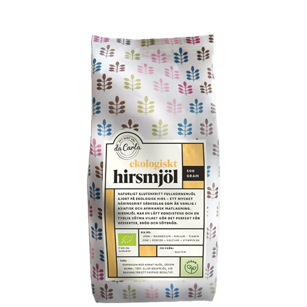 Da Carla Økologisk Hirsemel, 500 g