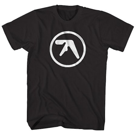 Aphex Twin T-skjorte Offisiell Logo Aphex Twin Skjorte