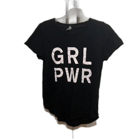 Svart t-shirt med tryck från Gina Tricot