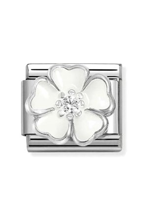 Symbols 925 Sterling Silver White Flower Blossom