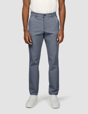 Shaping New Tomorrow - Essential Pants - Storm Blue Melange - Regular Fit - Herren - 33/36