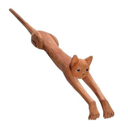 Formet Rygkløer 32 cm Sjovt Basswood Rygkløer Håndholdt Rygkløer Træ Kropskløe Pind Terapeutisk Selvmassør Til Mænd Kvinder