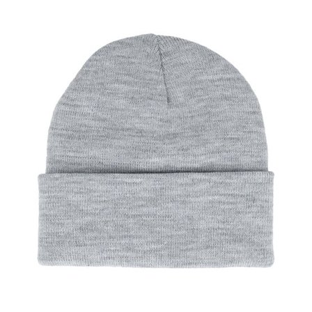 Beechfield - Grå cuff Beanie - Ash Cuff @ Hatstore