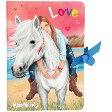 Miss Melody Häst Pyssel bok Anteckningsbok Notebook Love rest 2