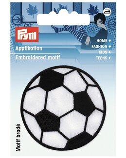 Tygmärke fotboll 5cm