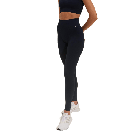 aim'n Ribbed Seamless Tights Underdelar Dam Blå L
