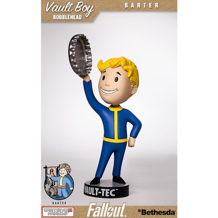 Fallout Vault Boy Bobble Head PVC-toimintahahmo Keräilymallilelu Brinquedos 7 tyyliä [HK]