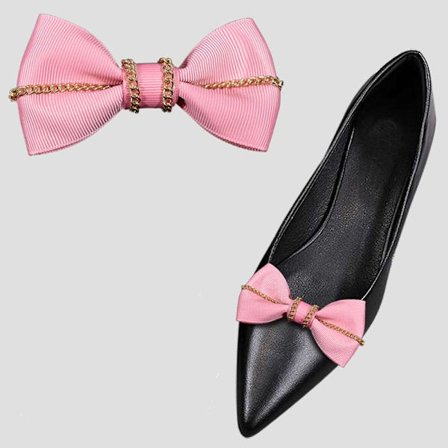 2st Skoklämma Charm Spänne ROSE RÖD ROSE RÖD