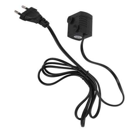 Mini Undervandspumpe Justerbar Støjsvag IPX8 Vandtæt Fontænepumpe med Sugekop til Akvarium 220‐240V