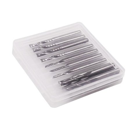 12 stk freserbits - Fjerner spon raskt og effektivt - Ulike freserbits for elektriske driller