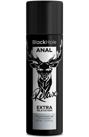 Black Hole Anal Relax Silicone Gel 100 ml Analglidmedel - Blushme.se